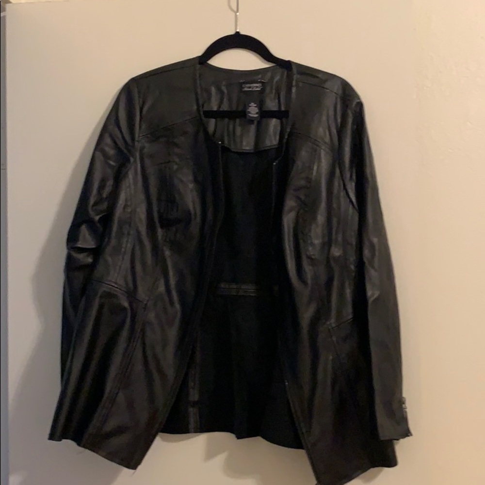 Pleather jacket